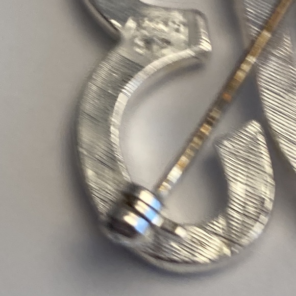 Vintage Avon Silver Plate Initial B Letter Brooch Pin - Picture 12 of 15